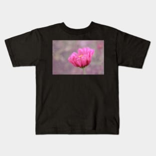 Pink Zinnia Kids T-Shirt